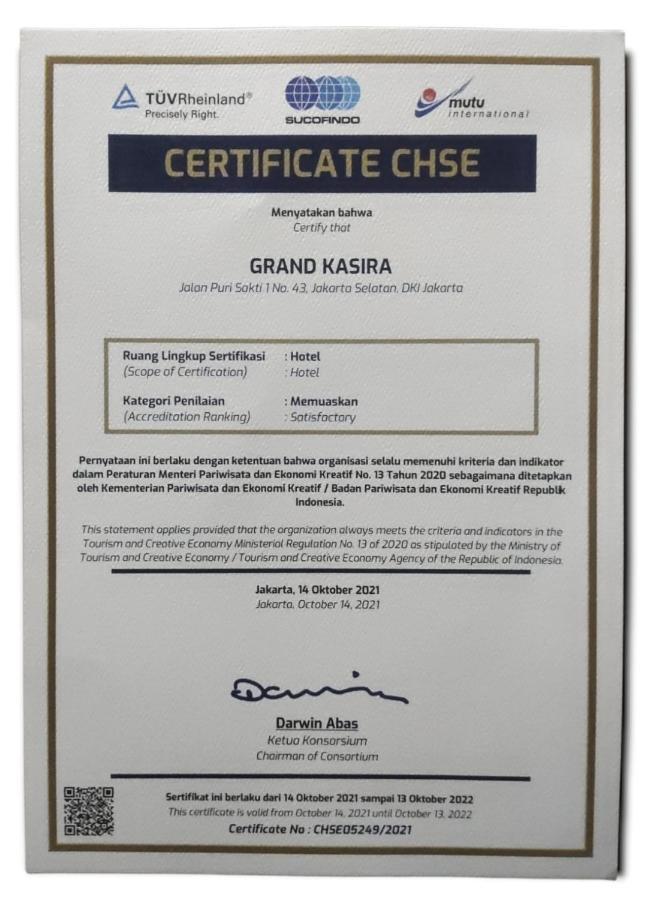 Grand Kasira Hotell Jakarta Eksteriør bilde